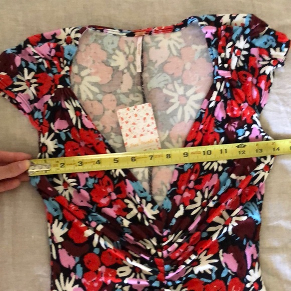 NWT Free People Key To Your Heart Mini Dress S - Picture 11 of 15